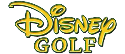 Disney Golf title screen for Playstation 2